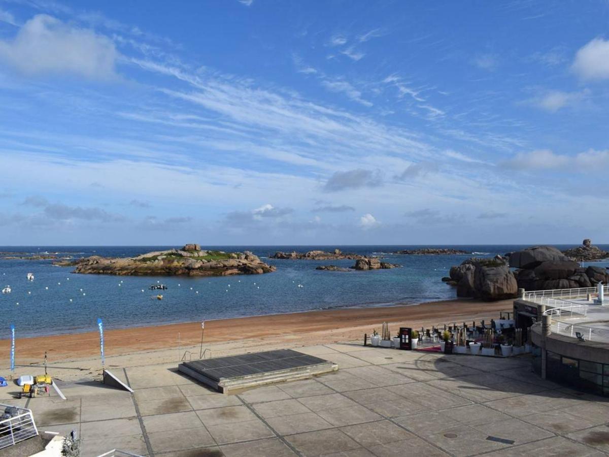Appartement Terrasse Bord De Mer A Tregastel Avec Parking - Fr-1-368-19 מראה חיצוני תמונה